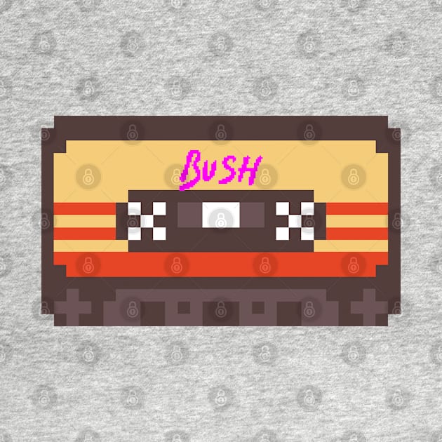 Bush 8bit cassette by terilittleberids